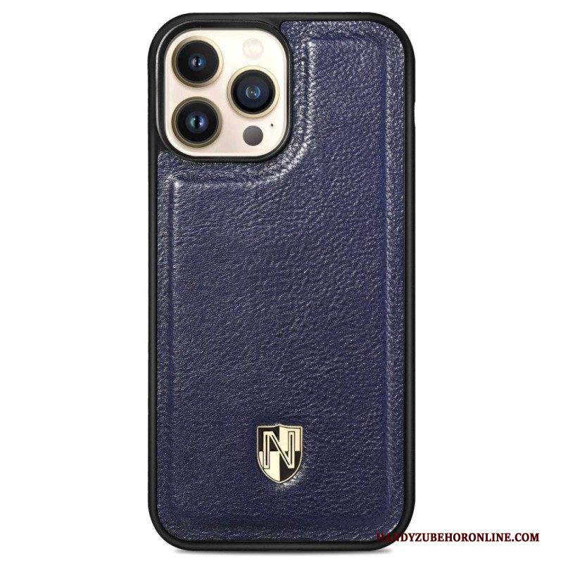 Cover iPhone 14 Pro Vera Pelle Caseneo