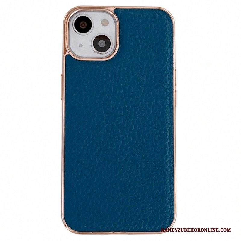 Cover iPhone 14 Serie Star In Vera Pelle