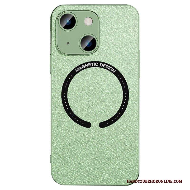 Cover iPhone 14 Similpelle Compatibile Con Magsafe