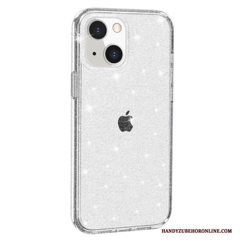 Cover iPhone 15 Glitter Trasparenti