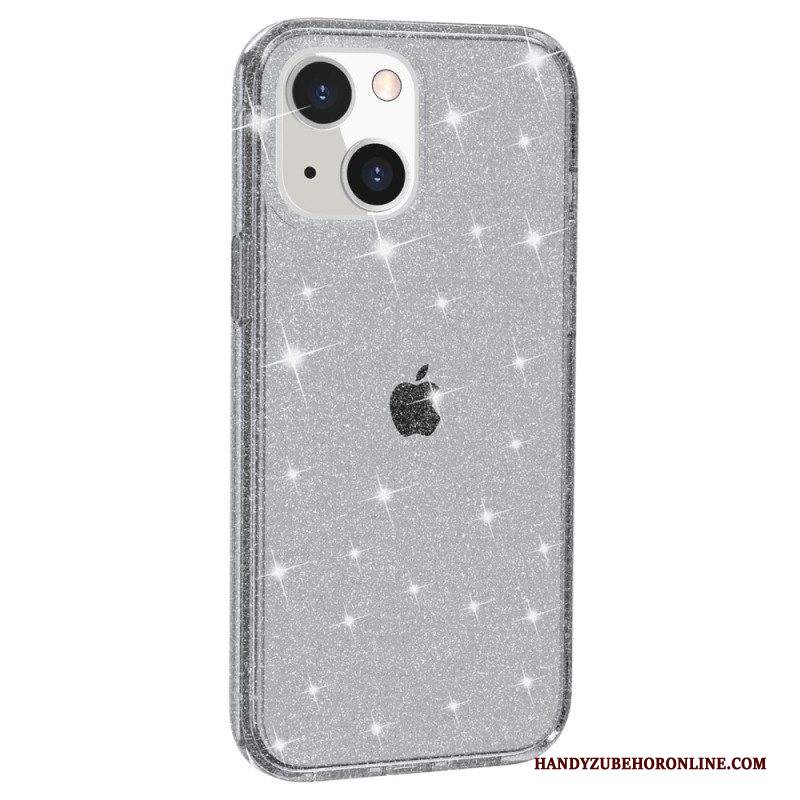 Cover iPhone 15 Glitter Trasparenti