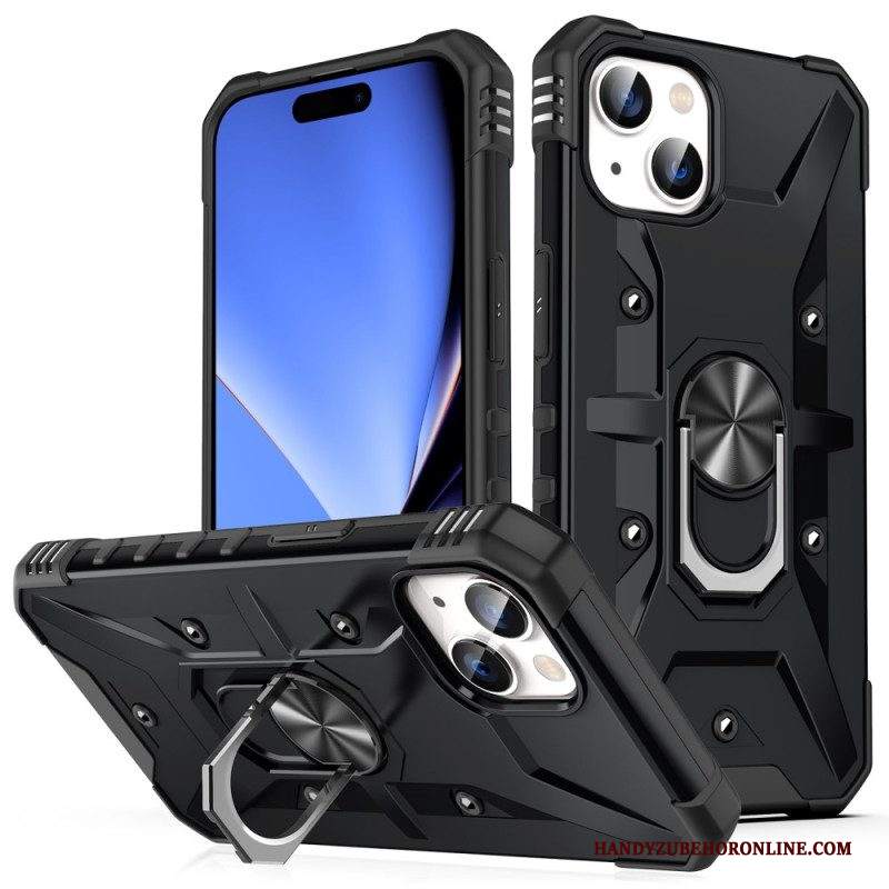 Cover iPhone 15 Plus Anello Di Supporto Magnetico