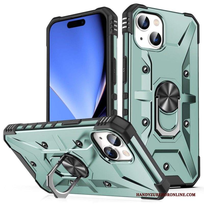 Cover iPhone 15 Plus Anello Di Supporto Magnetico