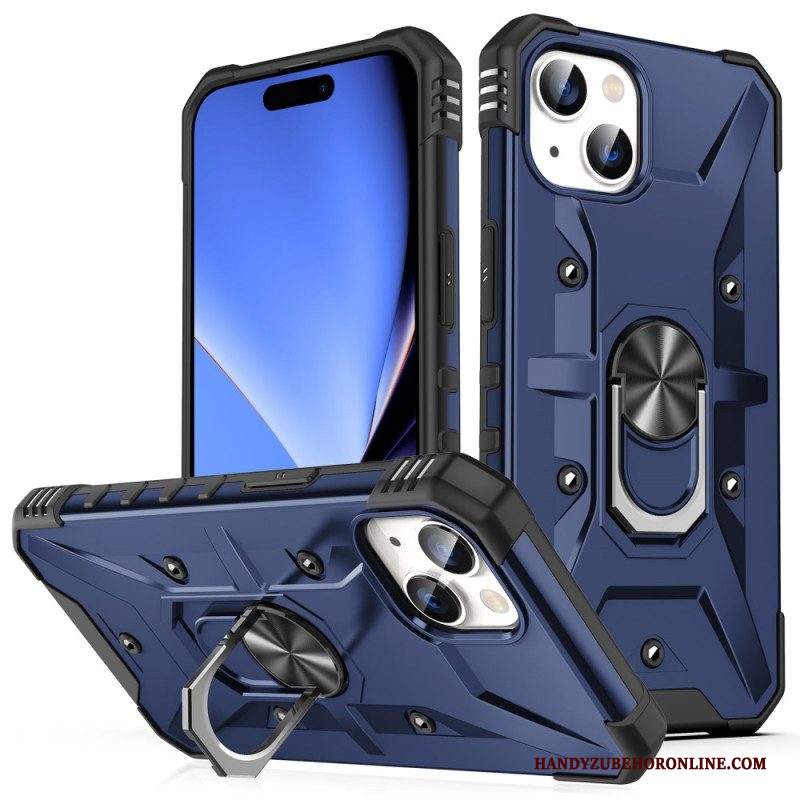 Cover iPhone 15 Plus Anello Di Supporto Magnetico