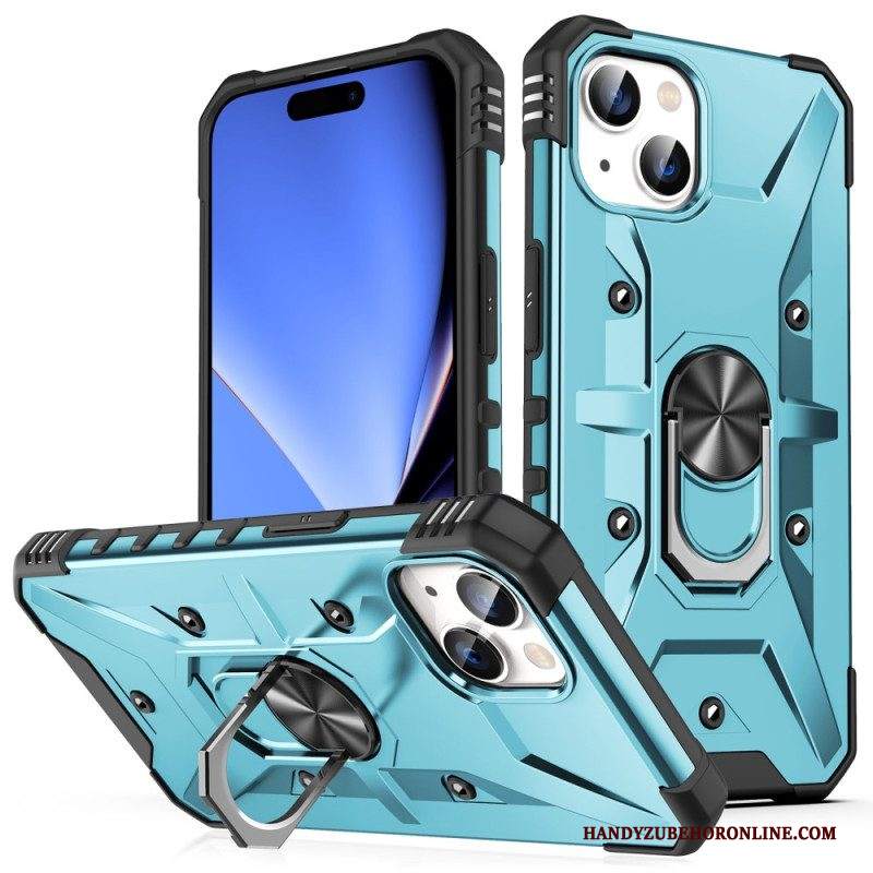 Cover iPhone 15 Plus Anello Di Supporto Magnetico