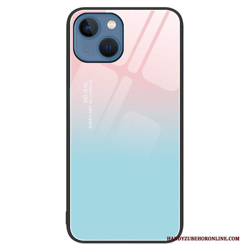 Cover iPhone 15 Plus Credi Nel Vetro Temperato