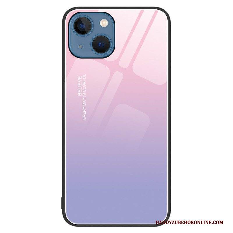 Cover iPhone 15 Plus Credi Nel Vetro Temperato