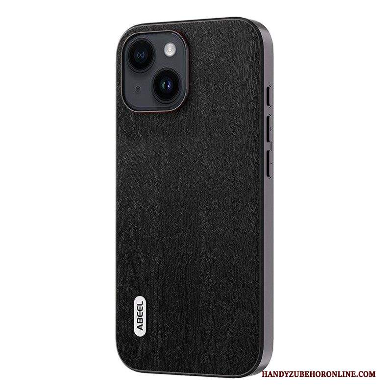 Cover iPhone 15 Plus Elegante Legno Abeel