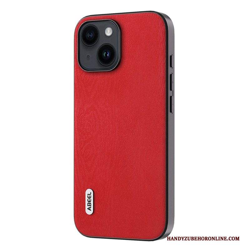 Cover iPhone 15 Plus Elegante Legno Abeel