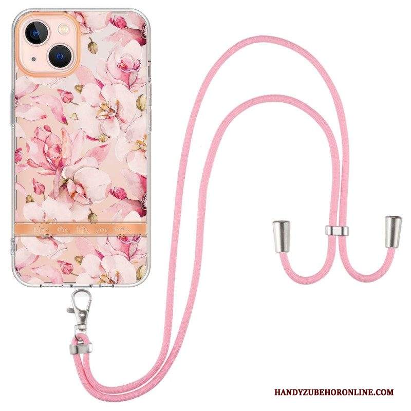 Cover iPhone 15 Plus Fiori Di Cordone