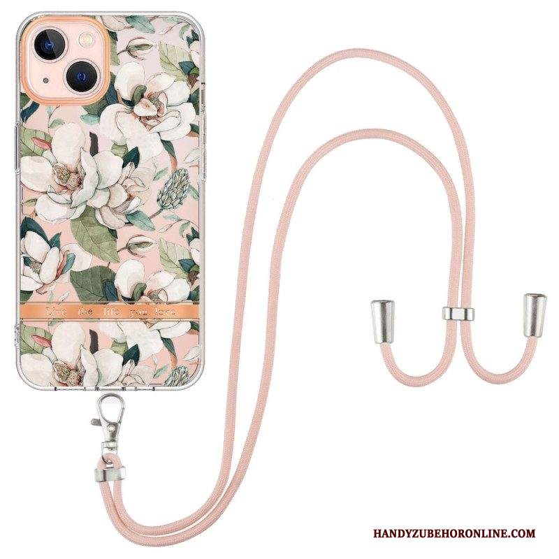 Cover iPhone 15 Plus Fiori Di Cordone