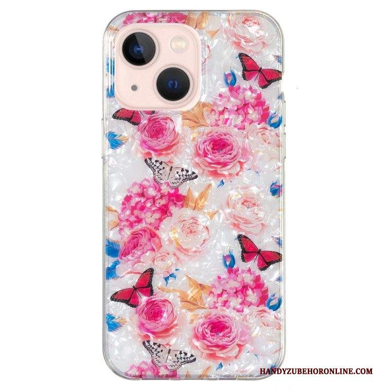 Cover iPhone 15 Plus Floreale