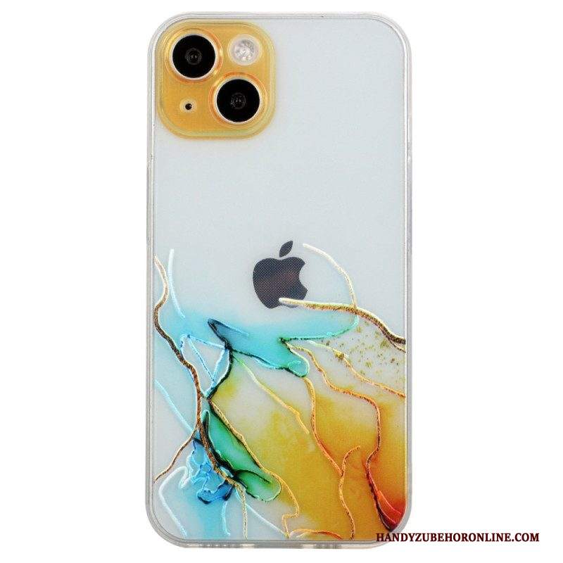 Cover iPhone 15 Plus Lo Stile Del Marmo