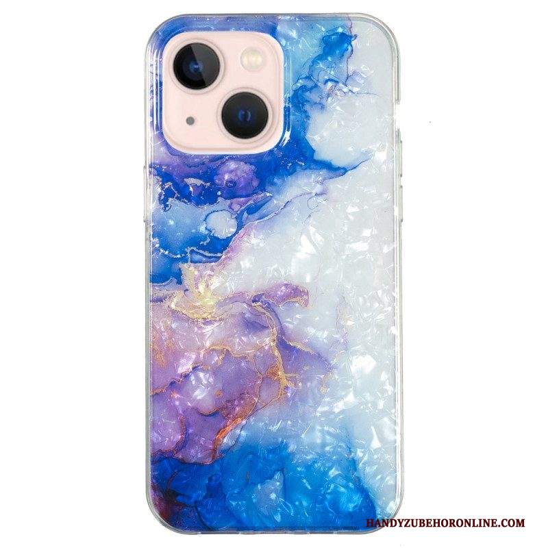 Cover iPhone 15 Plus Marmo Colorato