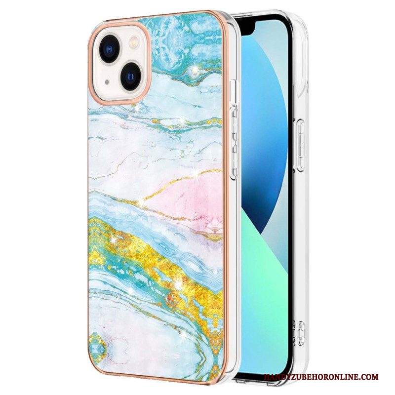 Cover iPhone 15 Plus Marmo Elegante