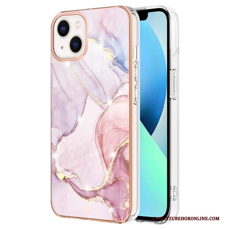 Cover iPhone 15 Plus Marmo Elegante