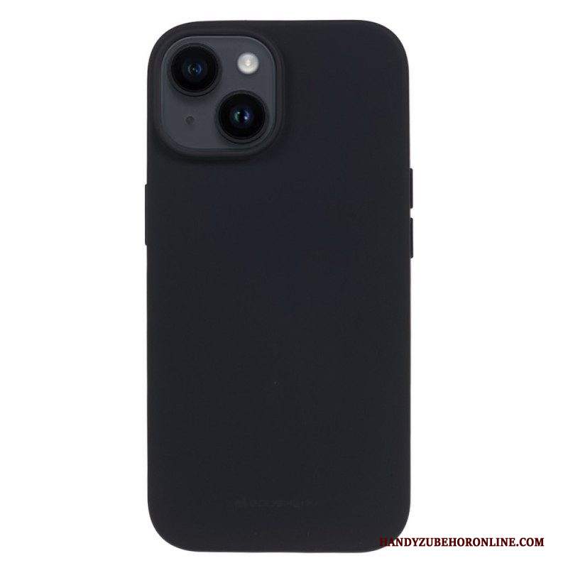 Cover iPhone 15 Plus Mercurio Goospery Dalla Sensazione Morbida