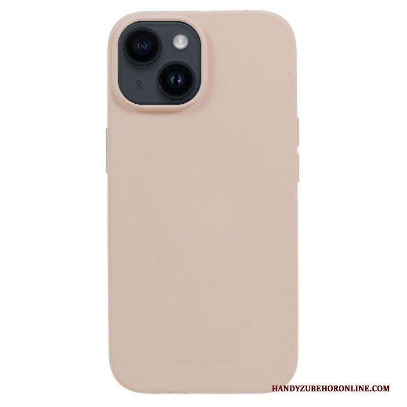 Cover iPhone 15 Plus Mercurio Goospery Dalla Sensazione Morbida