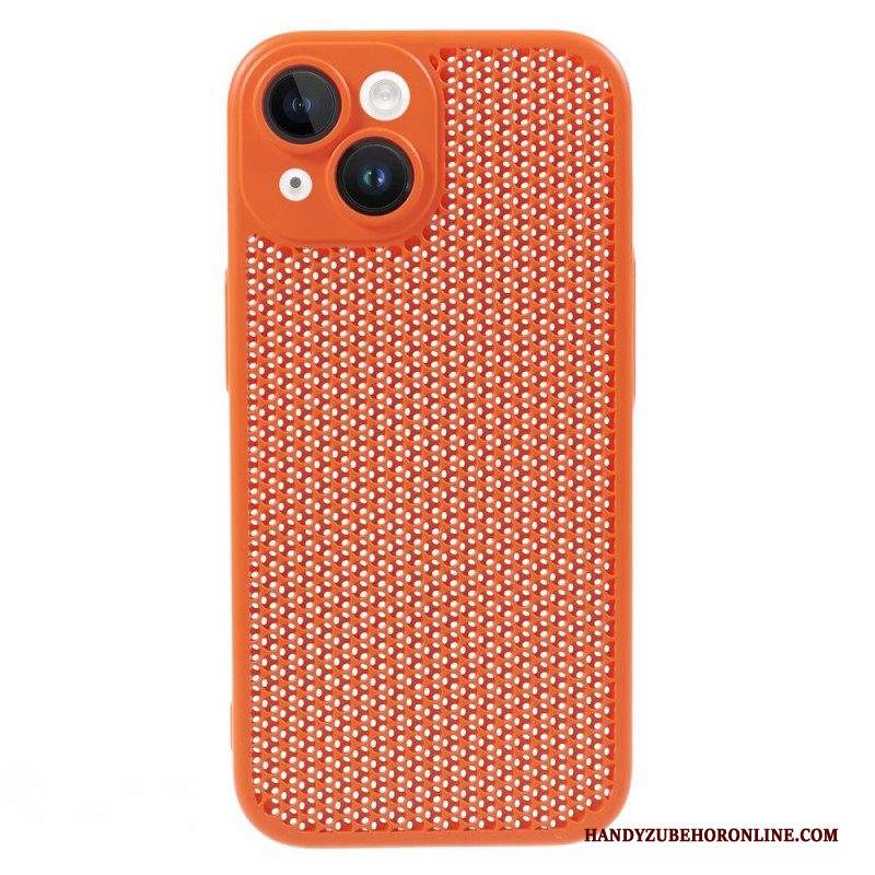 Cover iPhone 15 Plus Nido D'ape Con Protezione Per Fotocamera