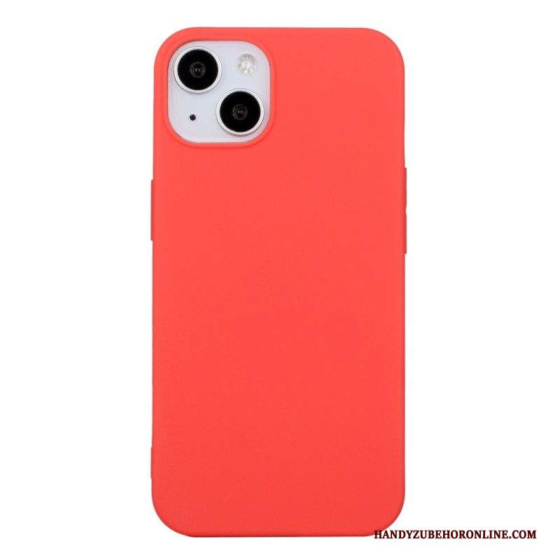 Cover iPhone 15 Plus Silicone Opaco