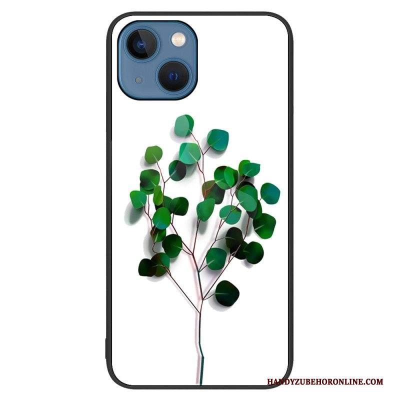 Cover iPhone 15 Plus Vetro Temperato Vegetale