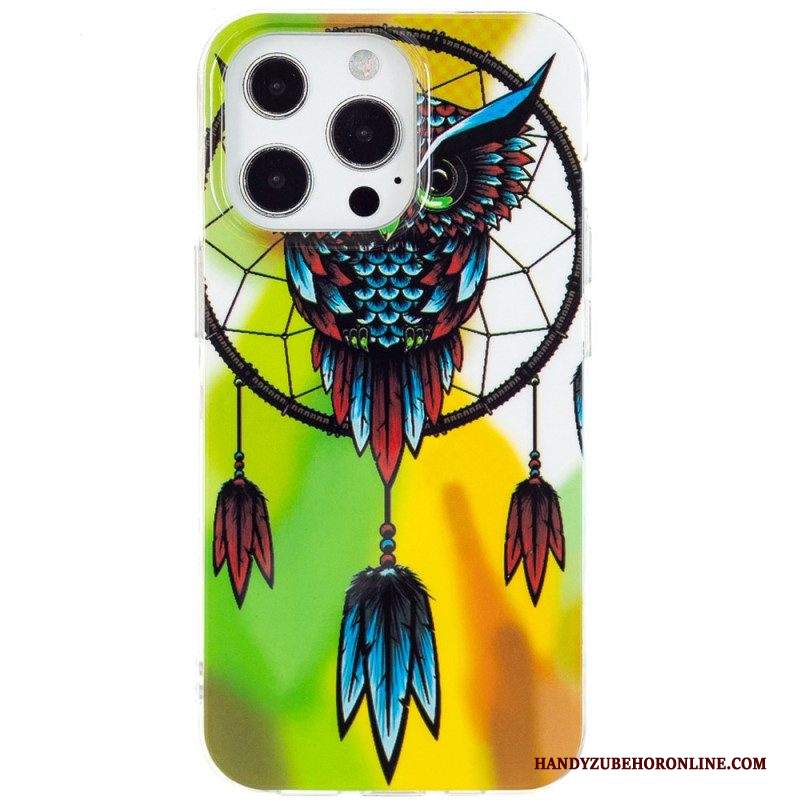 Cover iPhone 15 Pro Acchiappasogni Fluorescente