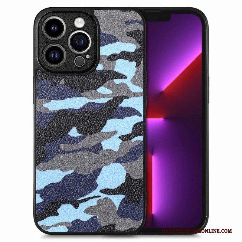 Cover iPhone 15 Pro Max Mimetica Militare