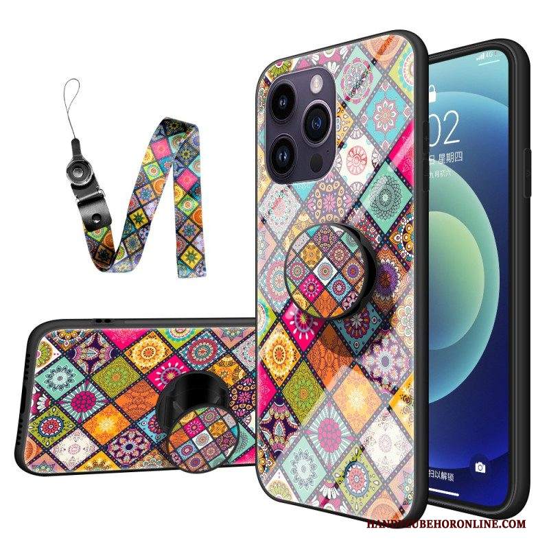 Cover iPhone 15 Pro Max Patchwork