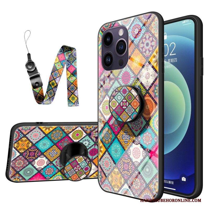 Cover iPhone 15 Pro Max Patchwork