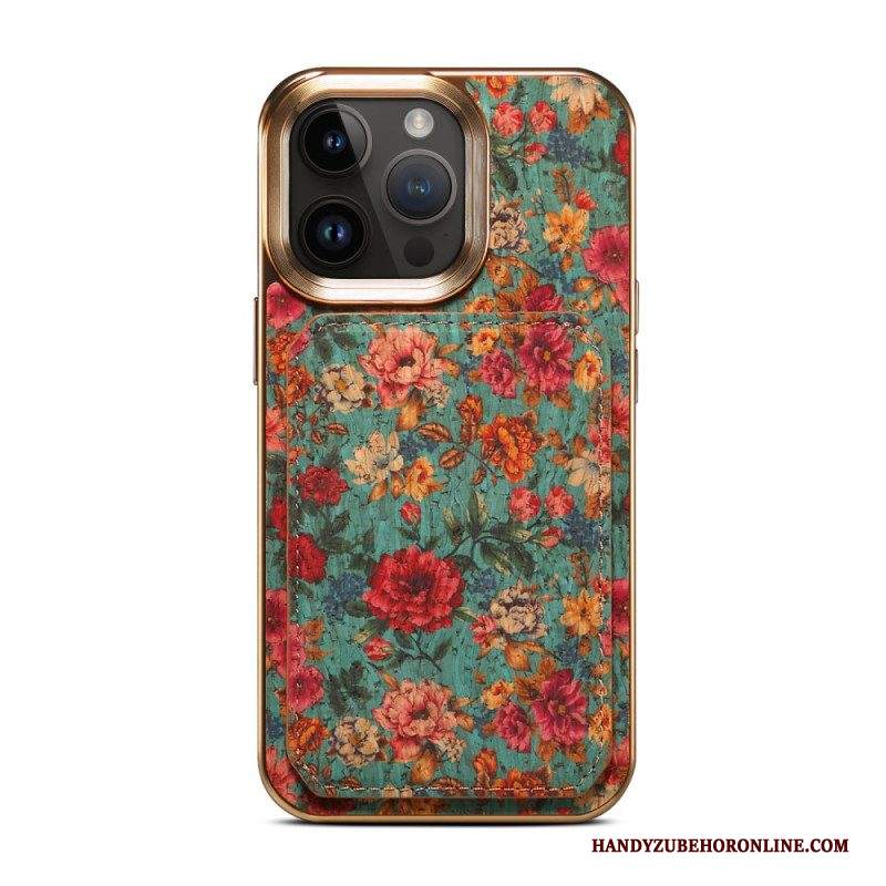 Cover iPhone 15 Pro Max Porta Carte Vintage