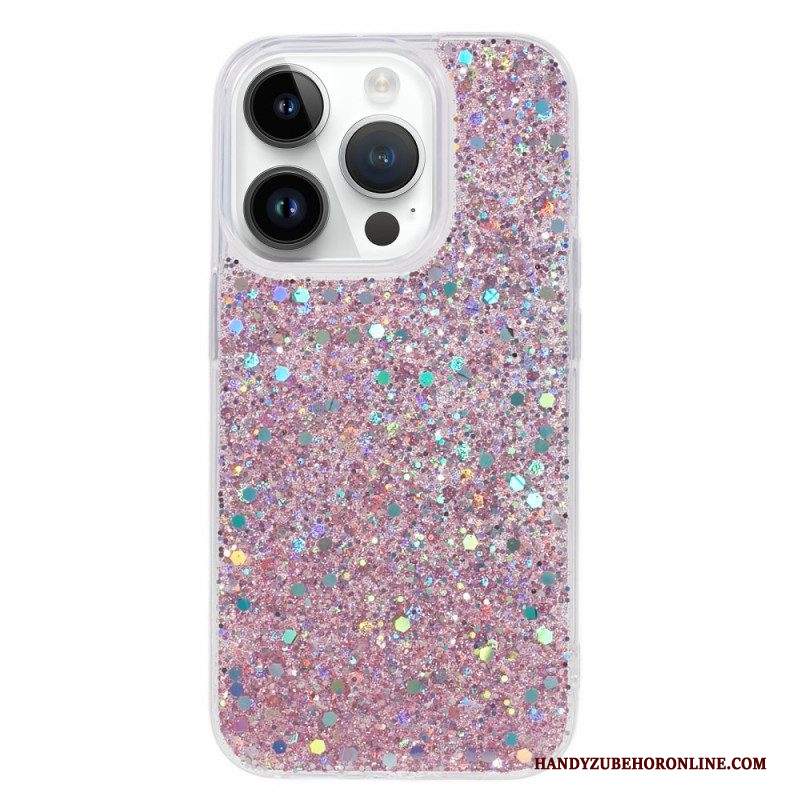 Cover iPhone 15 Pro Solo Glitter