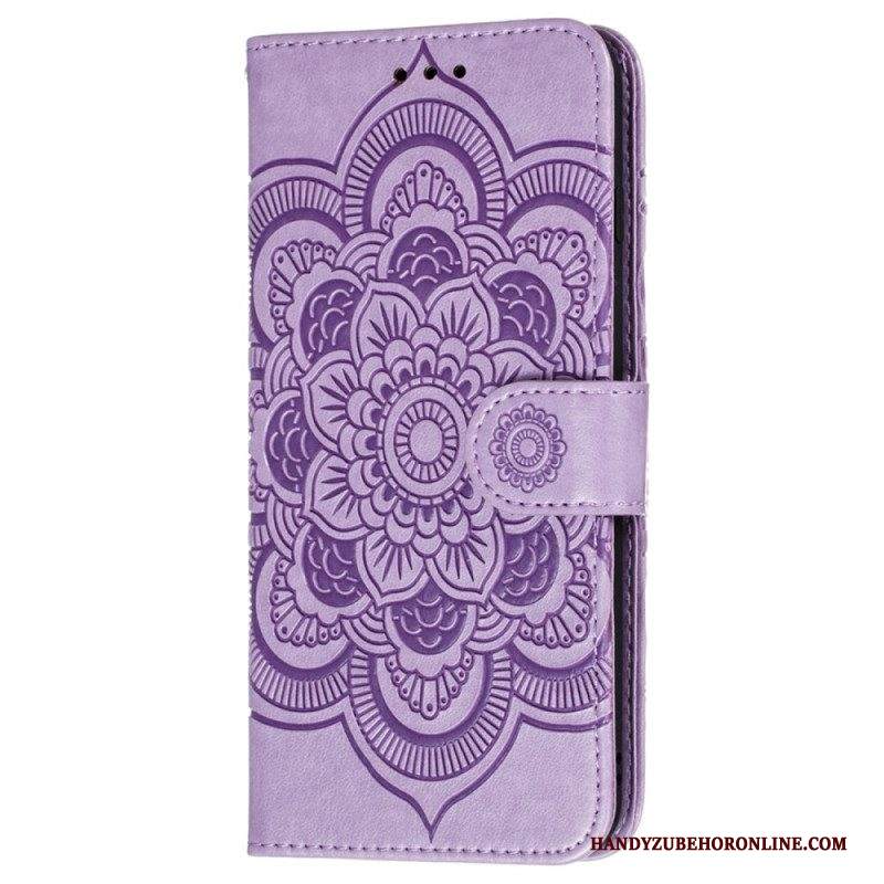 Custodia A Portafoglio Samsung Galaxy S22 5G Mandala Completo