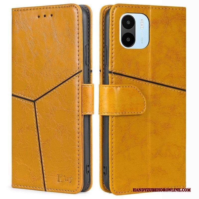 Custodia A Portafoglio Xiaomi Redmi A1 Forme Geometriche