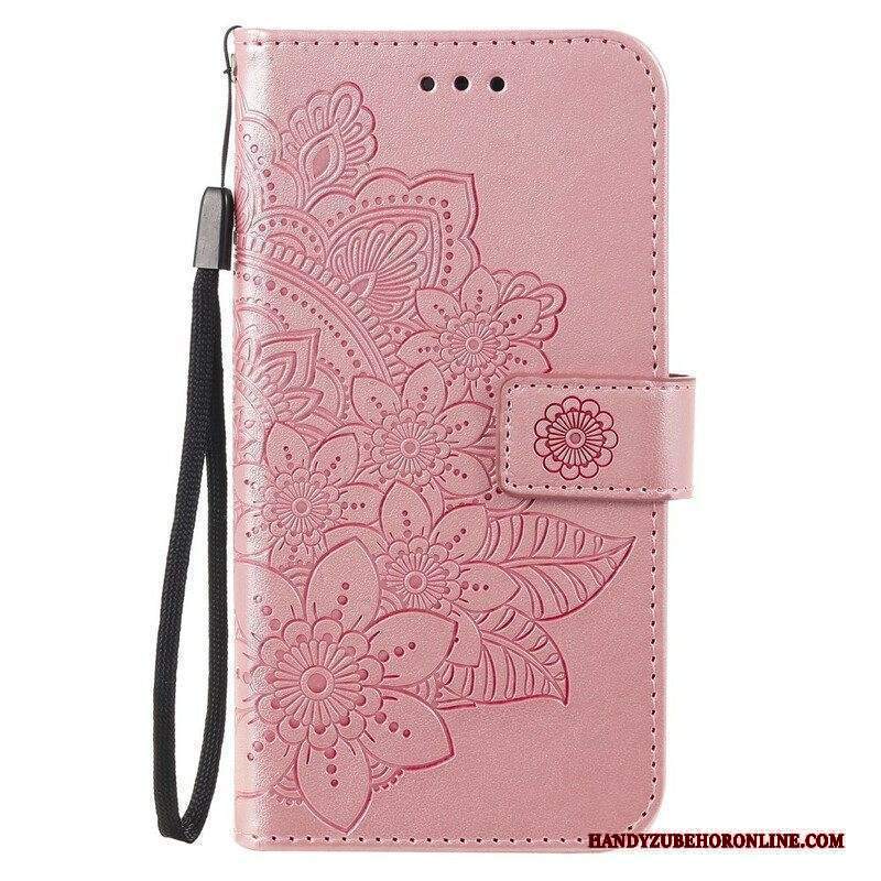 Custodia A Portafoglio Xiaomi Redmi Note 10 5G Mandala