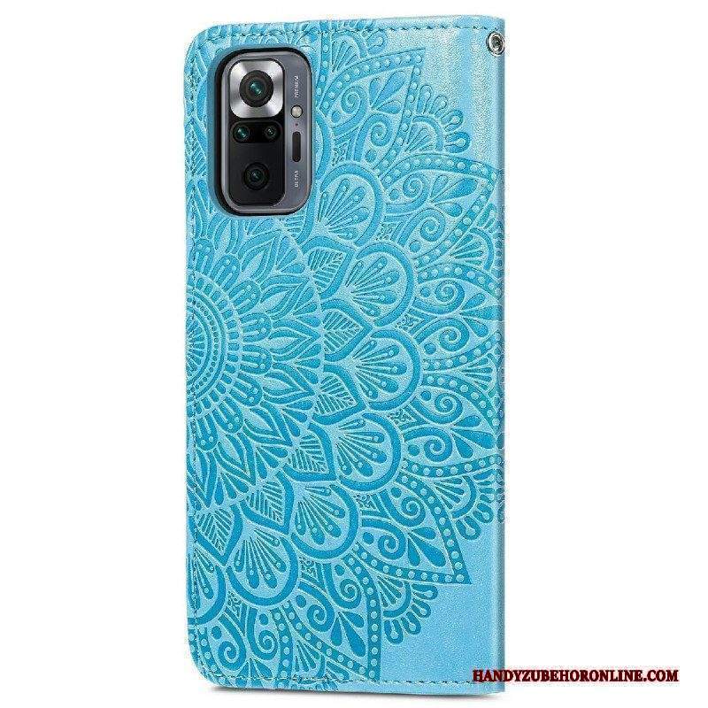 Custodia A Portafoglio Xiaomi Redmi Note 10 Pro Foglie Tribali