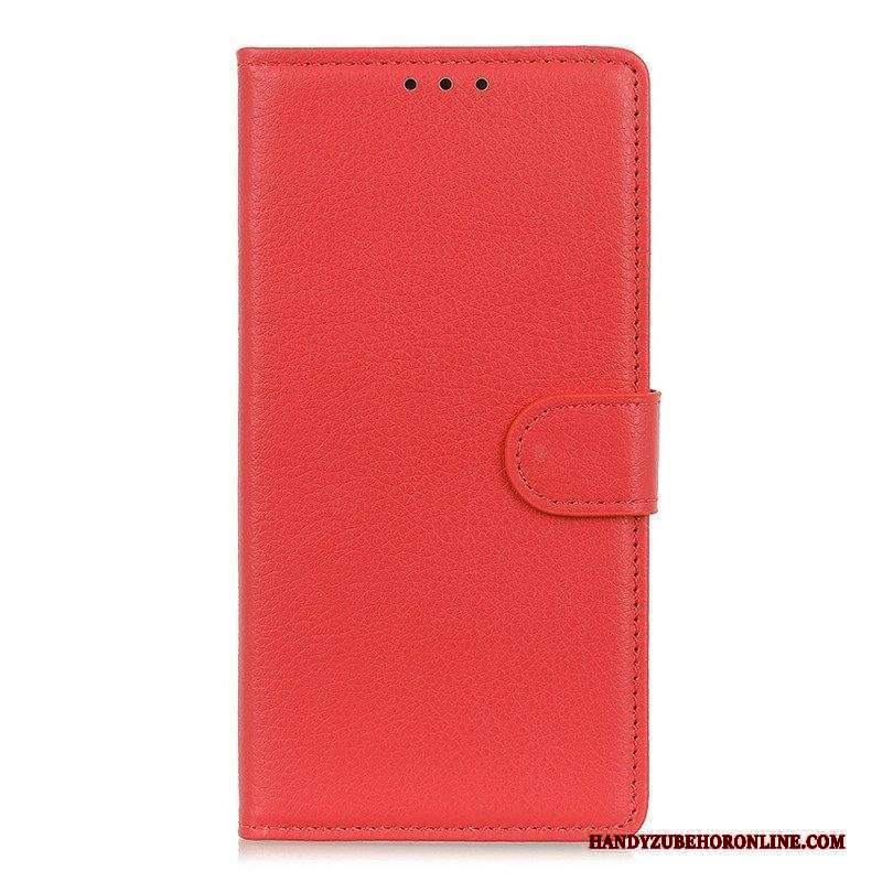 Custodia A Portafoglio Xiaomi Redmi Note 11 Pro / 11 Pro 5G Ecopelle Tradizionale Litchi