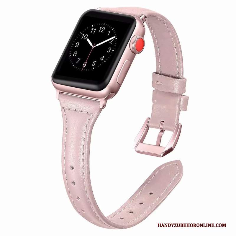 Custodia Apple Watch Series 1 Pelle Bene Rosa, Cover Apple Watch Series 1