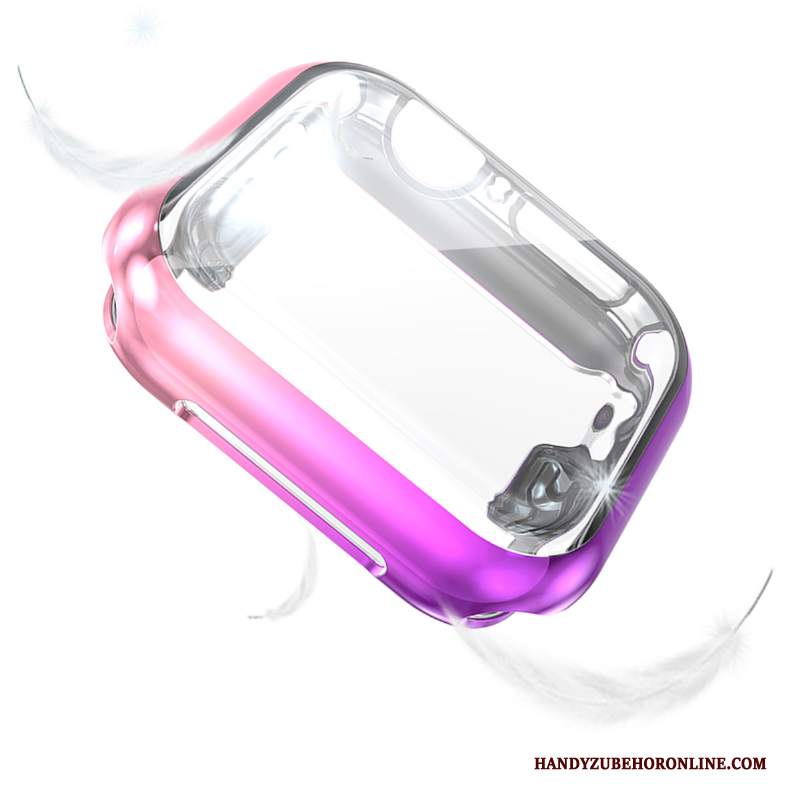 Custodia Apple Watch Series 1 Protezione Colorato Rosa, Cover Apple Watch Series 1 Grigio Tutto Incluso