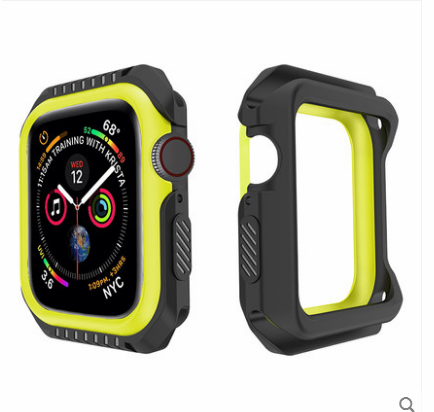 Custodia Apple Watch Series 1 Silicone Blu Anti-caduta, Cover Apple Watch Series 1 Protezione Telaio