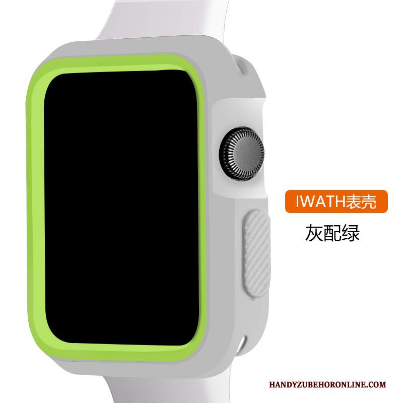 Custodia Apple Watch Series 1 Silicone Sportivo Bianco, Cover Apple Watch Series 1 Protezione Tutto Incluso