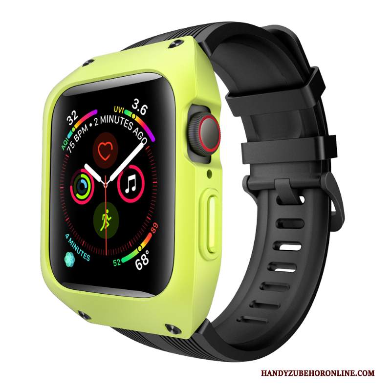 Custodia Apple Watch Series 1 Silicone Tutto Incluso Verde, Cover Apple Watch Series 1 Protezione Tre Difese Sportivo