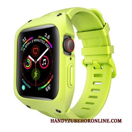 Custodia Apple Watch Series 1 Silicone Tutto Incluso Verde, Cover Apple Watch Series 1 Protezione Tre Difese Sportivo