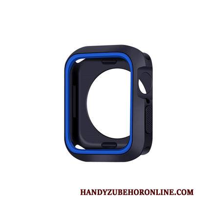 Custodia Apple Watch Series 2 Silicone Anti-caduta Nero, Cover Apple Watch Series 2 Creativo Di Personalità Morbido