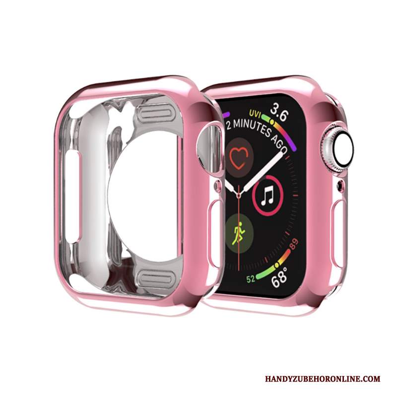 Custodia Apple Watch Series 2 Silicone Pellicola Protettiva Oro, Cover Apple Watch Series 2 Protezione Morbido Sottile