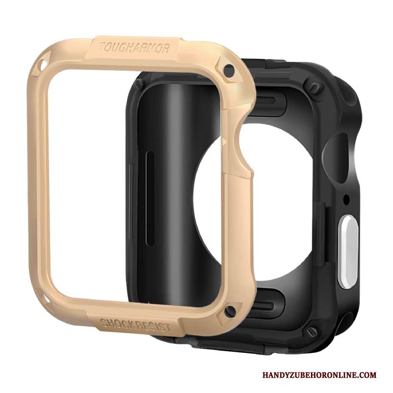 Custodia Apple Watch Series 3 Silicone Armatura Arancione, Cover Apple Watch Series 3 Protezione Accessori Anti-caduta