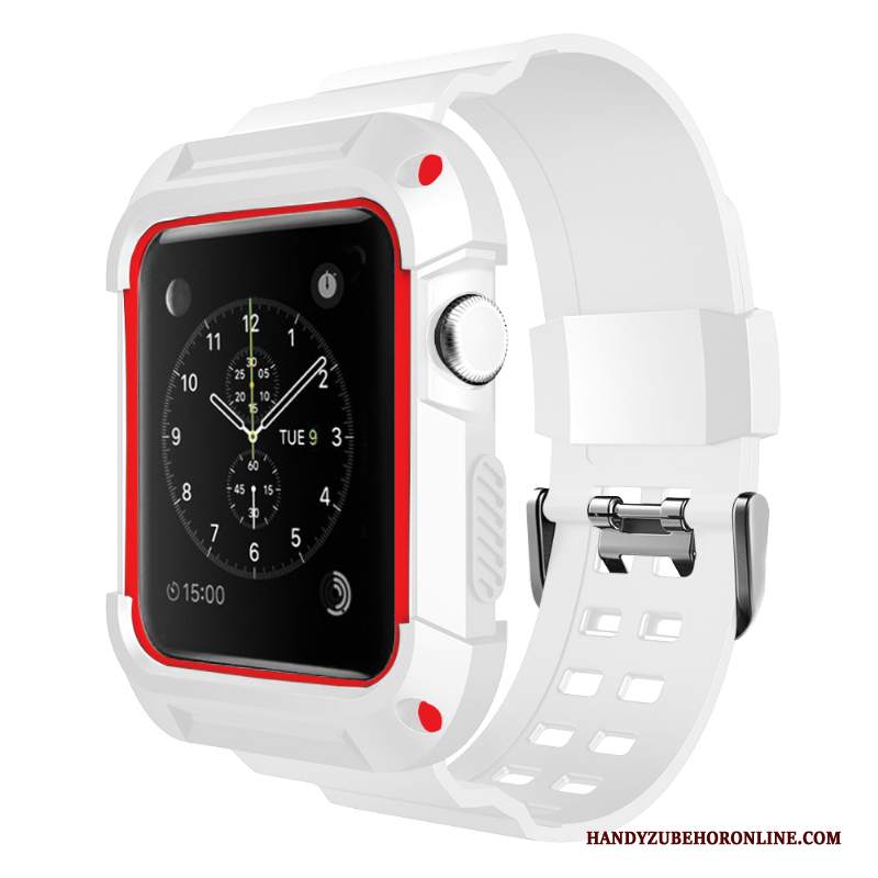 Custodia Apple Watch Series 3 Silicone Impermeabili Sportivo, Cover Apple Watch Series 3 Protezione Tendenza Di Personalità