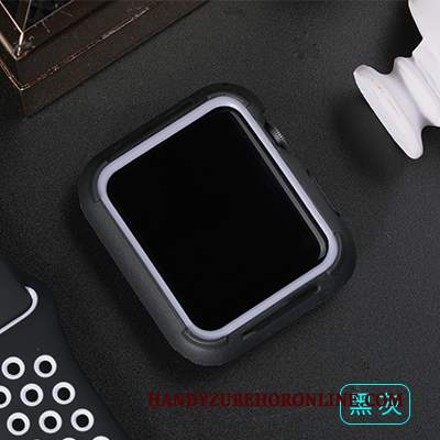 Custodia Apple Watch Series 3 Silicone Morbido Borse, Cover Apple Watch Series 3 Protezione Anti-caduta Verde