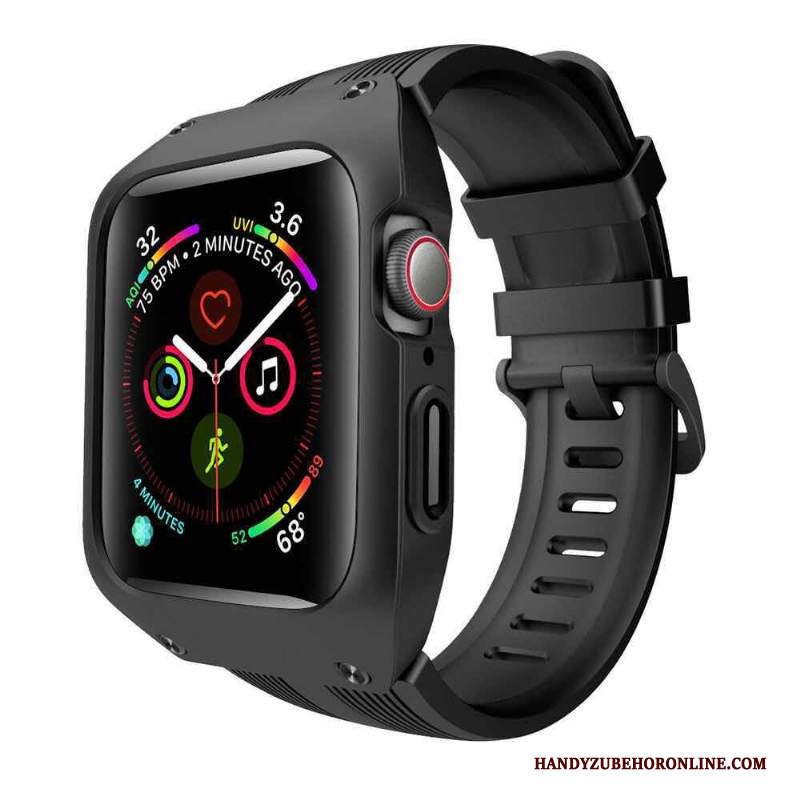 Custodia Apple Watch Series 3 Silicone Verde Anti-caduta, Cover Apple Watch Series 3 Protezione Sportivo Tutto Incluso