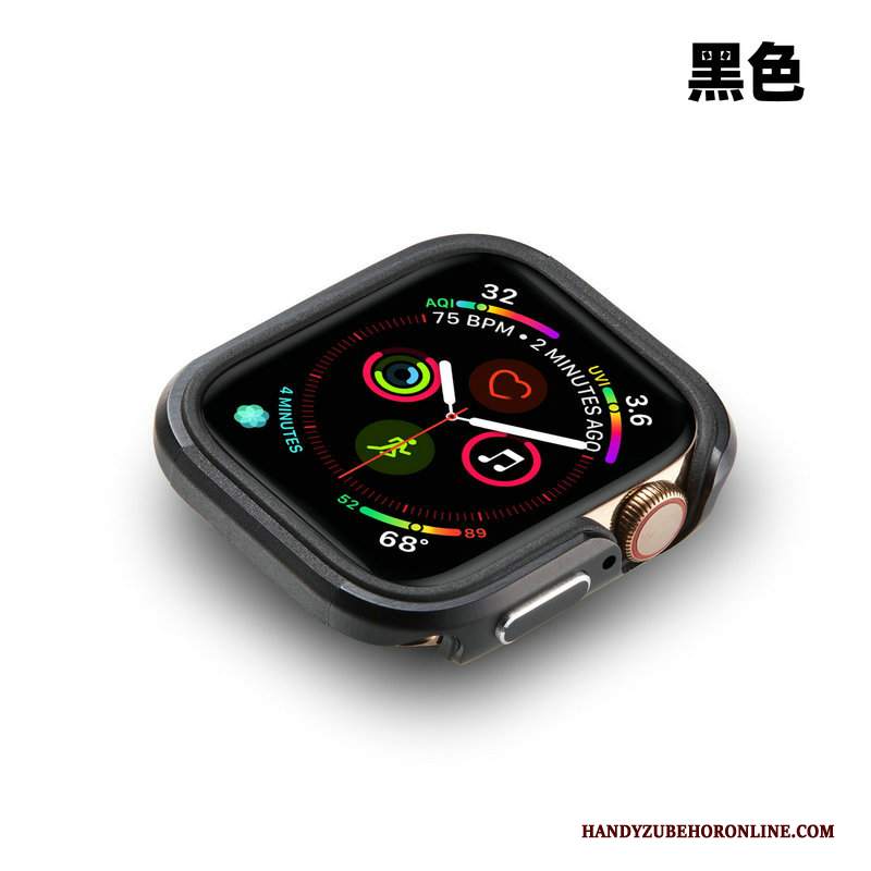 Custodia Apple Watch Series 4 Protezione Anti-caduta Oro, Cover Apple Watch Series 4 Telaio Metallo