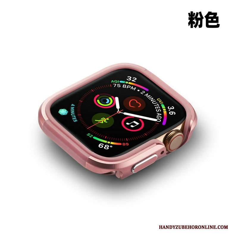 Custodia Apple Watch Series 4 Protezione Anti-caduta Oro, Cover Apple Watch Series 4 Telaio Metallo